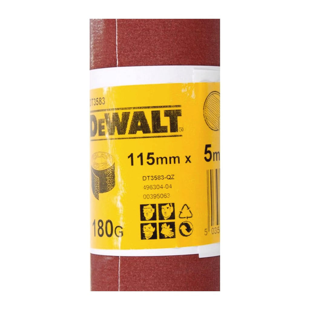DeWalt DT3583 - Kotúč brúsneho papiera 5m x 115mm, P180