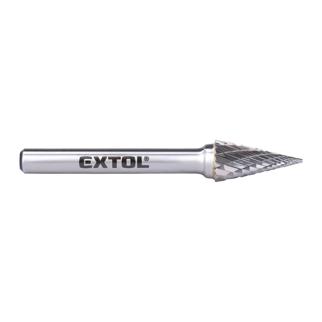 Extol Industrial 8703794 - Fréza karbidová kónická špicatá, Ø10mm