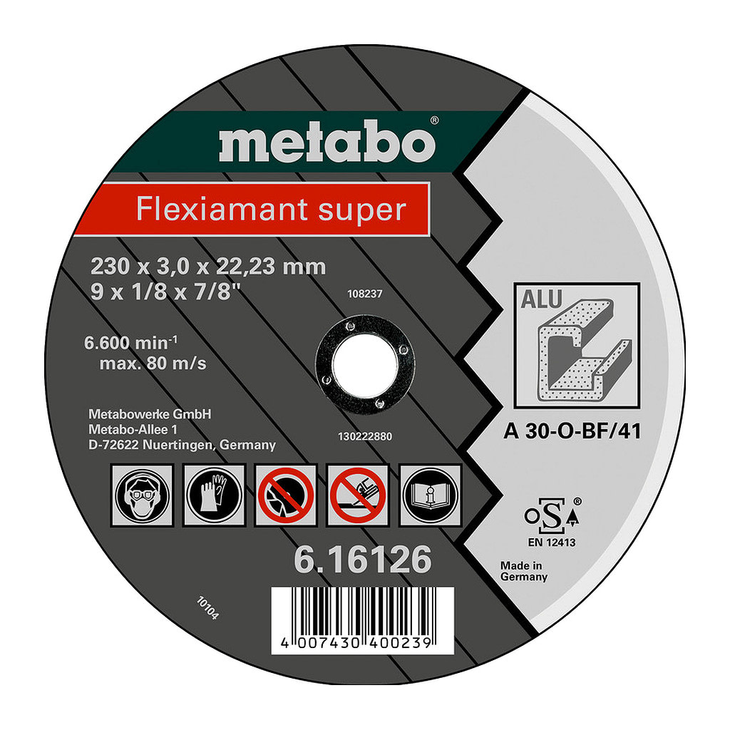 Metabo 616753000 - Flexiamant super 150x3,0x22,23 hliník, TF 41