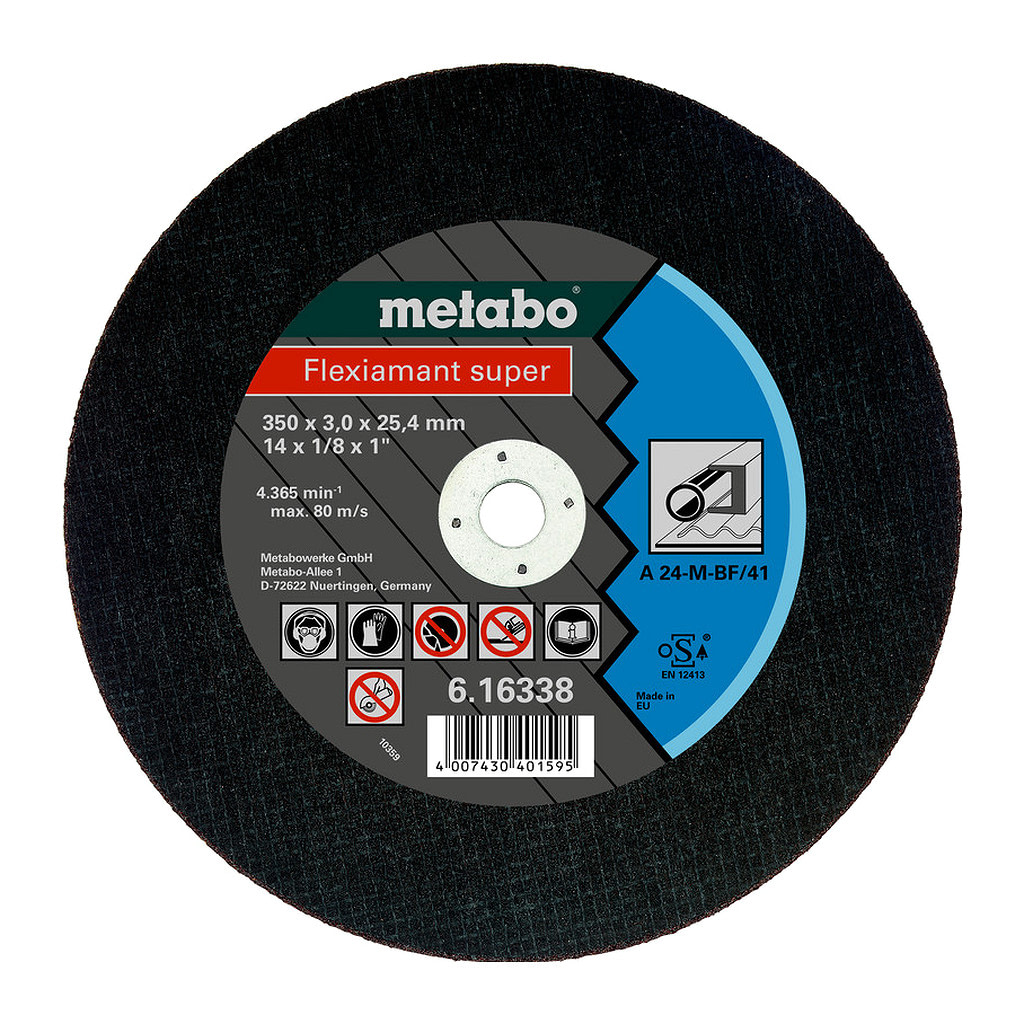 Metabo 616338000 - Flexiamant super 350x3,0x25,4 oceľ, TF 41