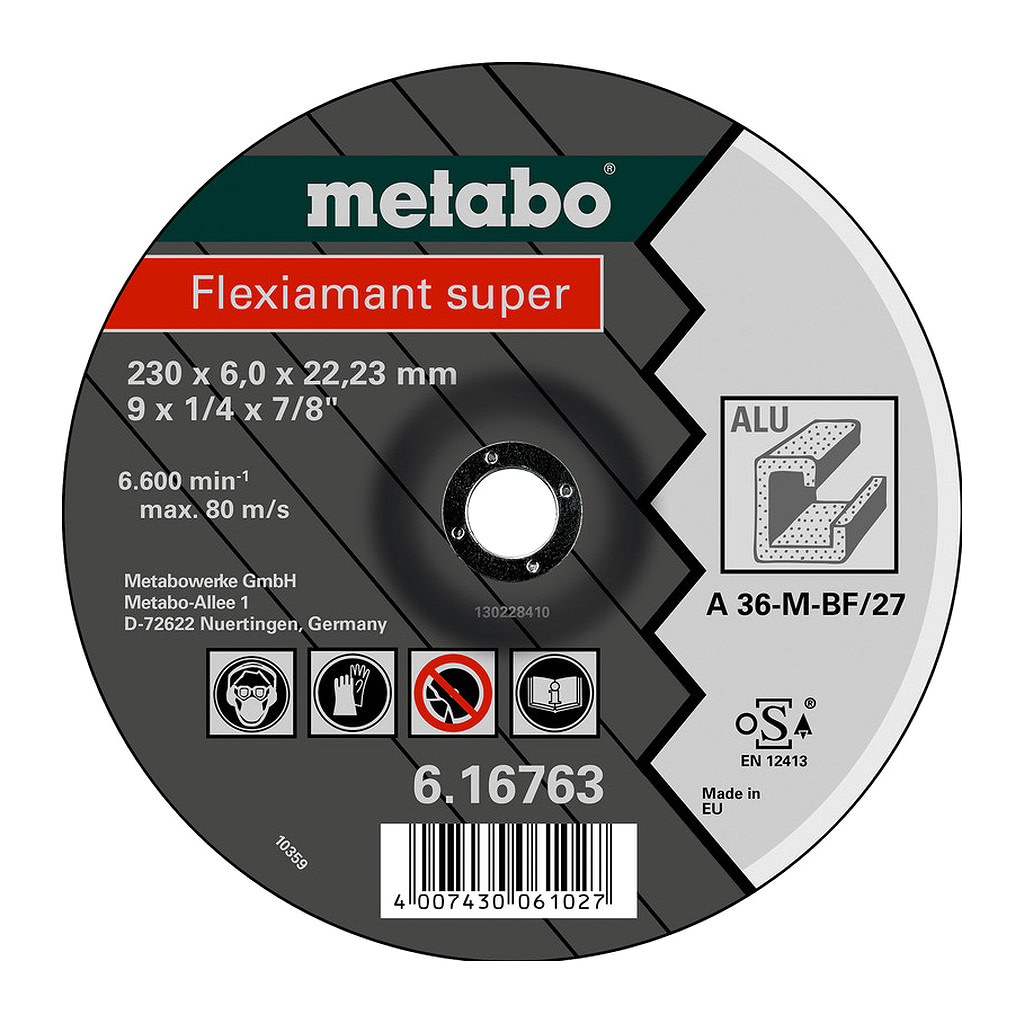 Metabo 616763000 - Flexiamant super 230x6,0x22,23 hliník, SF 27