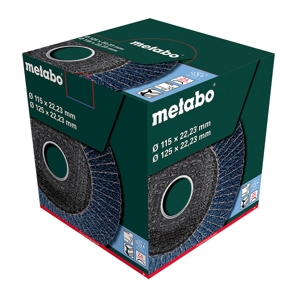 Metabo 623154000 - Lamelový brúsny tanier 125 mm P 120, SP-ZK