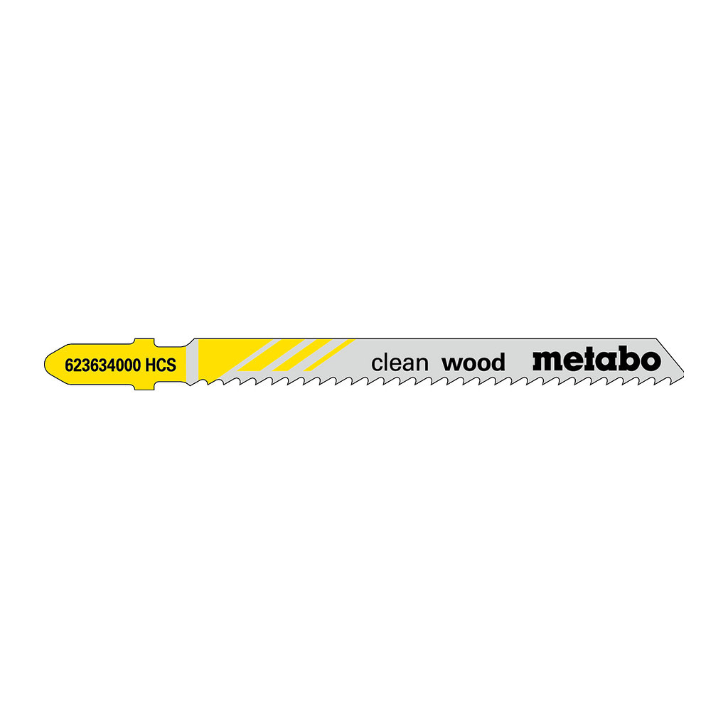 Metabo 623961000 - 3 pílové listy do dierovacej píly „clean wood“ 74/ 2,5 mm