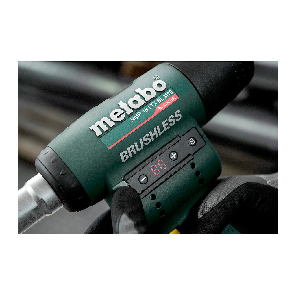 Metabo 601788850 - NMP 18 LTX BL M10 - AKU nitovacia pištoľ, 18V, Kartón