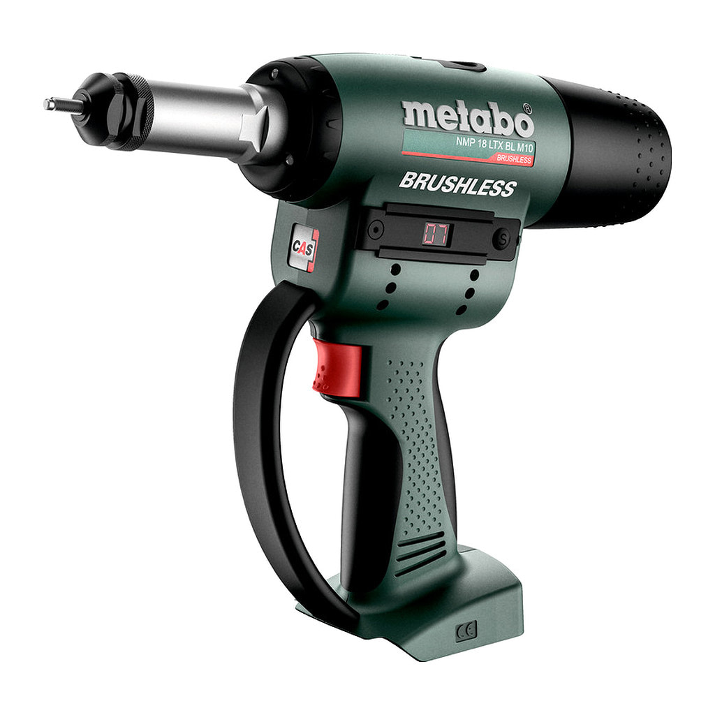 Metabo 601788850 - NMP 18 LTX BL M10 - AKU nitovacia pištoľ, 18V, Kartón