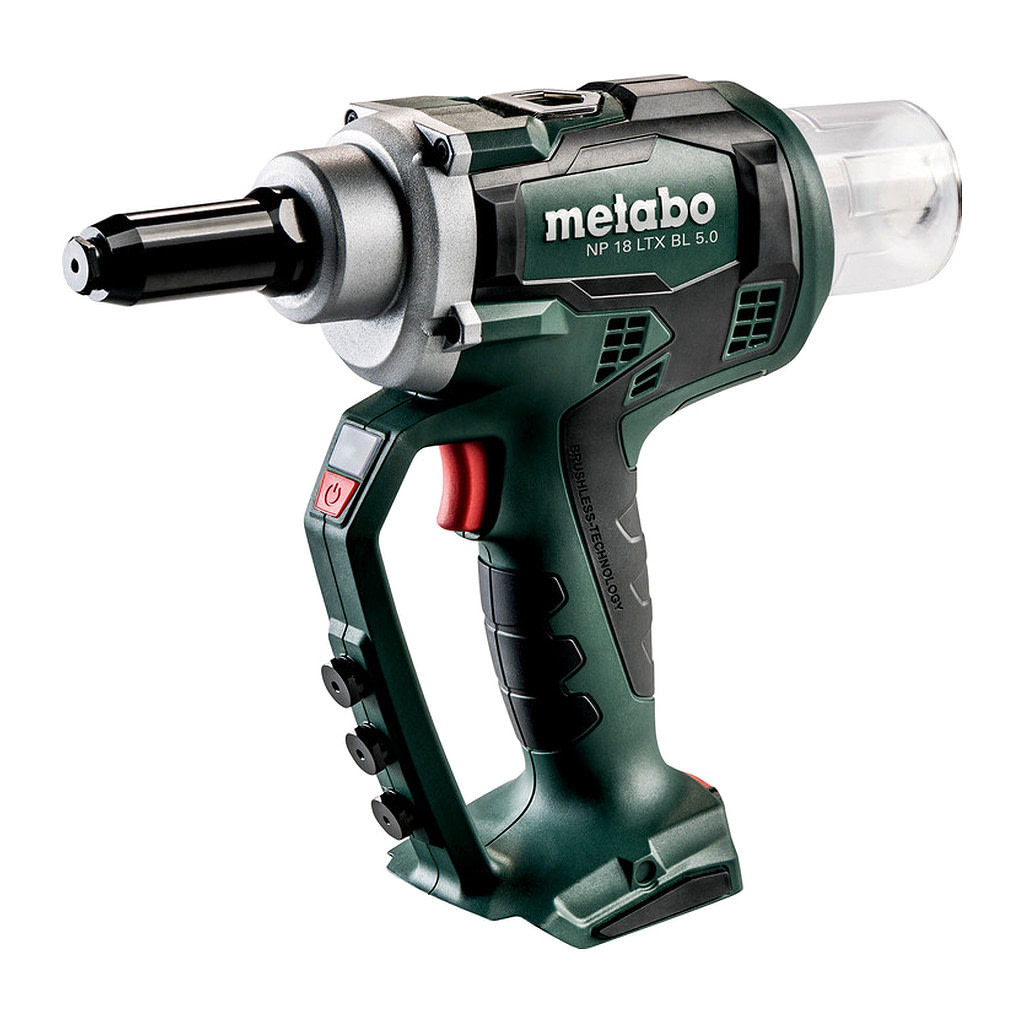 Metabo 619002890 - NP 18 LTX BL 5.0 - AKU nitovacia pištoľ, 18V, Kartón