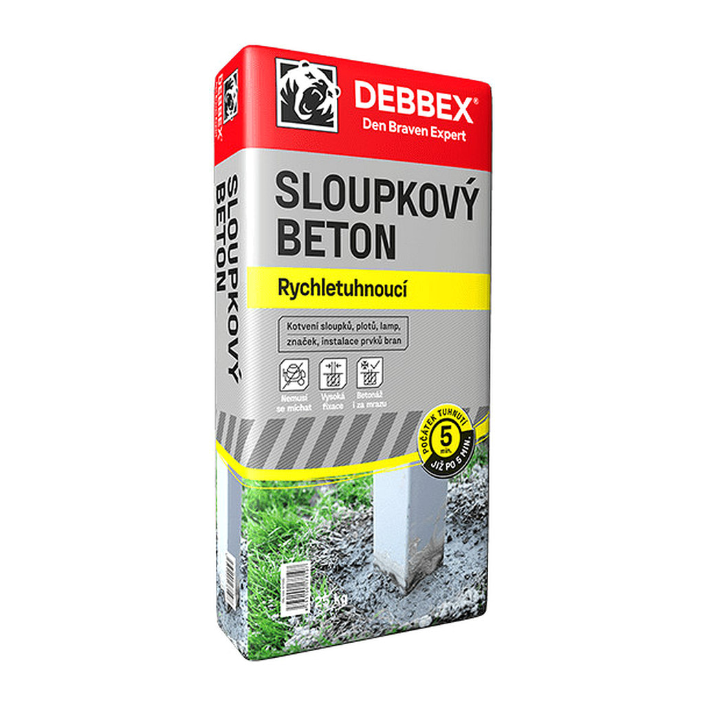 Den Braven 57703Q - Stĺpikový betón rýchlotuhnúci 25 kg vrece