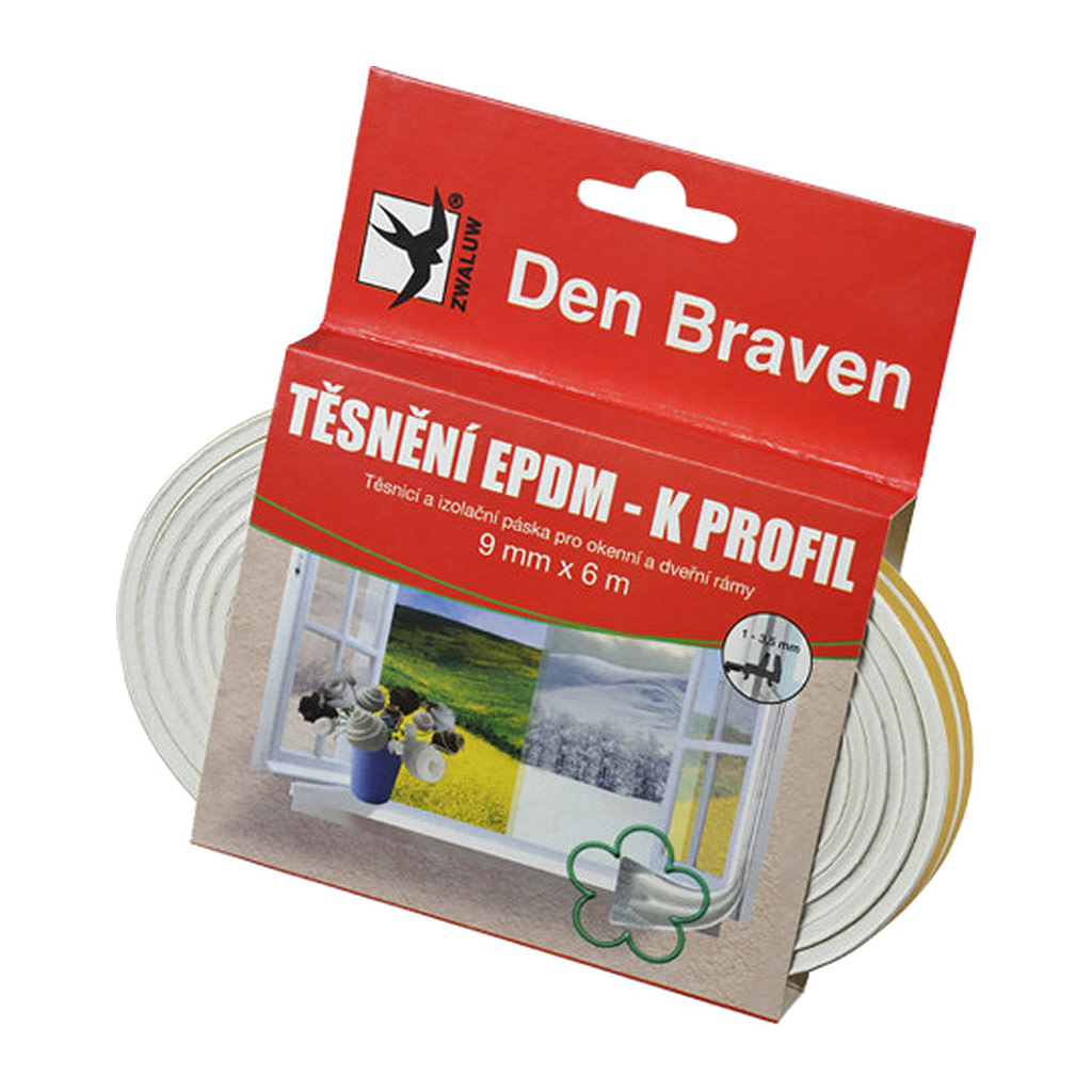 Den Braven B477RL - Tesniace profily z EPDM gumy P