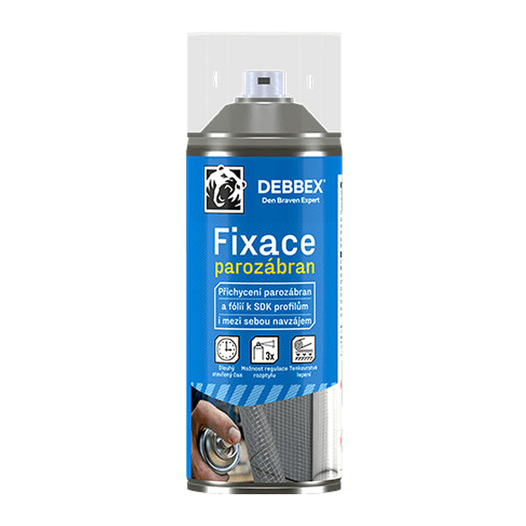 Den Braven TA21001 - Fixácia parozábran v spreji 400 ml aerosólový sprej