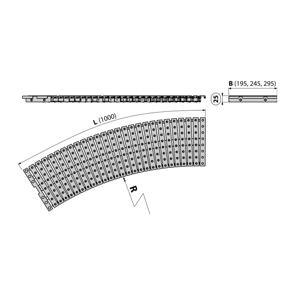 AlcaPlast AP3-195-R-1000