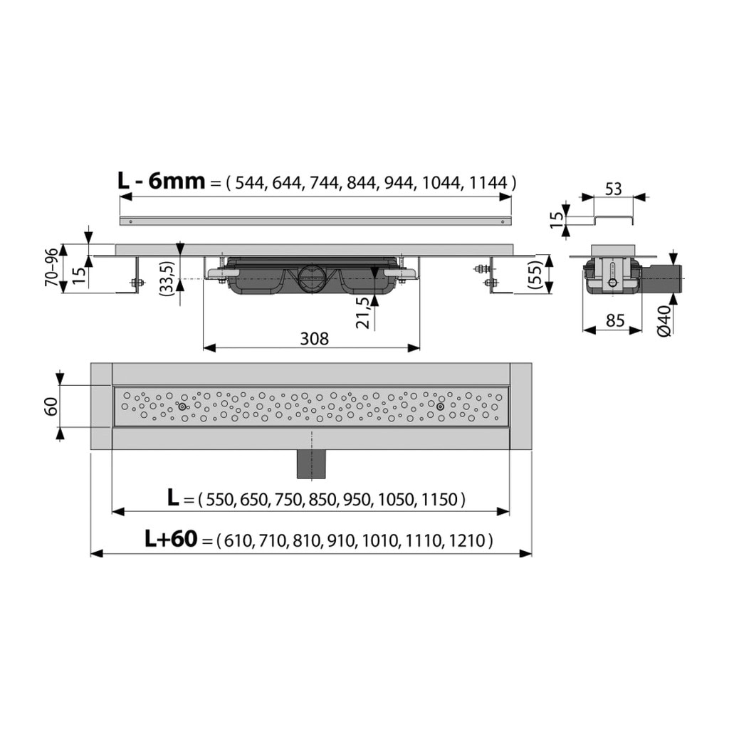 AlcaPlast APZ111-300M