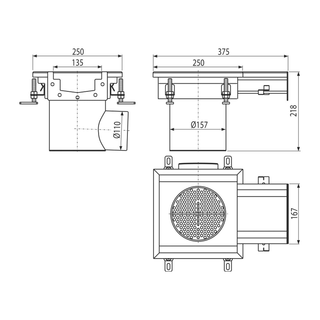 AlcaPlast APR6-1321-135-P