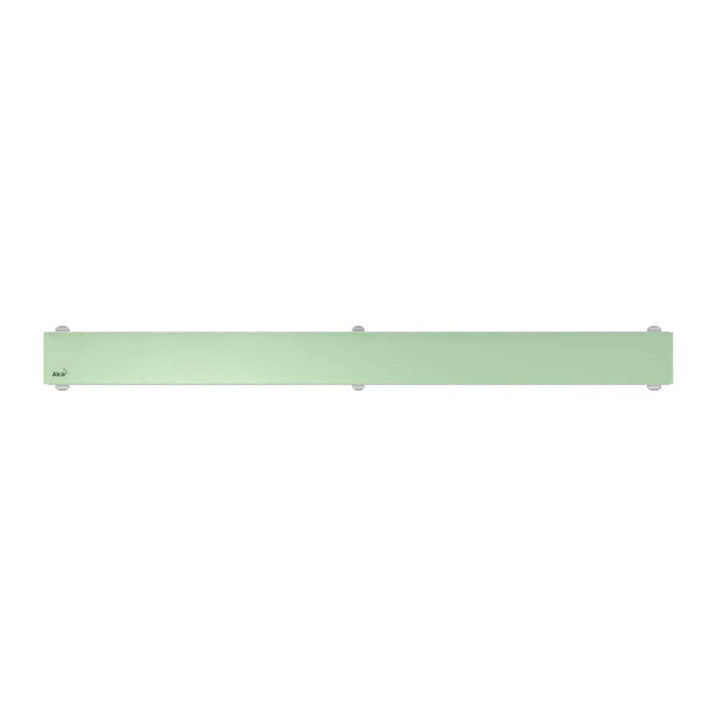 AlcaPlast GL1202-1150 – GLASS – Rošt pre líniový podlahový žľab, sklo-zelená