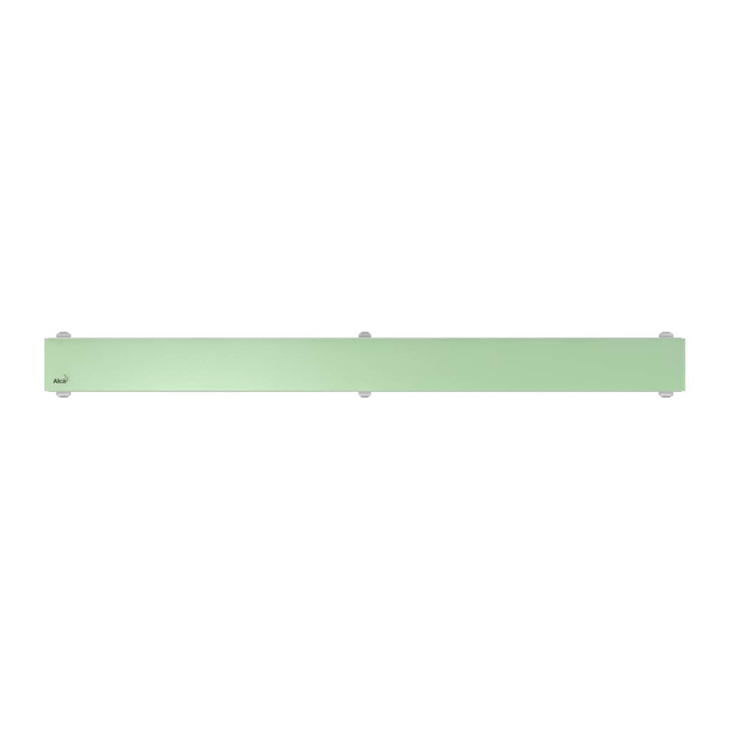AlcaPlast GL1202-300 – GLASS – Rošt pre líniový podlahový žľab, sklo-zelená