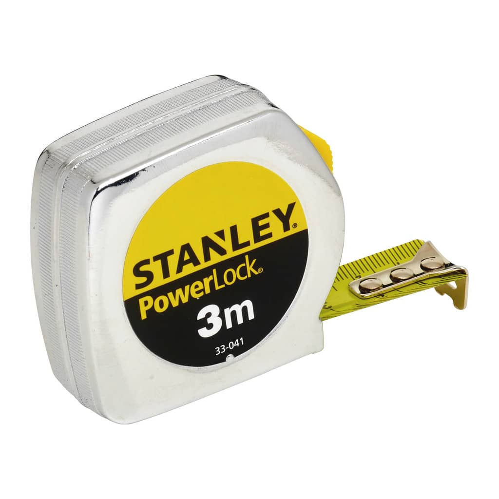 Stanley 0-33-041 – Zvinovací meter PowerLock® s plastovým ABS púzdrom 3 m, 19 mm