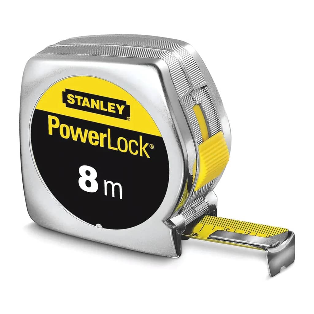 Stanley 0-33-198 – Zvinovací meter PowerLock® s plastovým ABS púzdrom 8 m, 25 mm