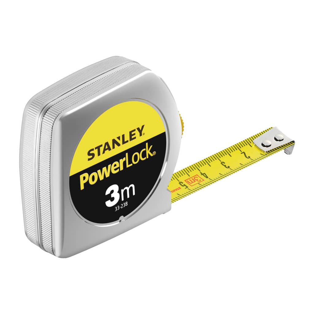 Stanley 0-33-238 – Zvinovací meter PowerLock® s plastovým púzdrom 3 m, 12,7 mm