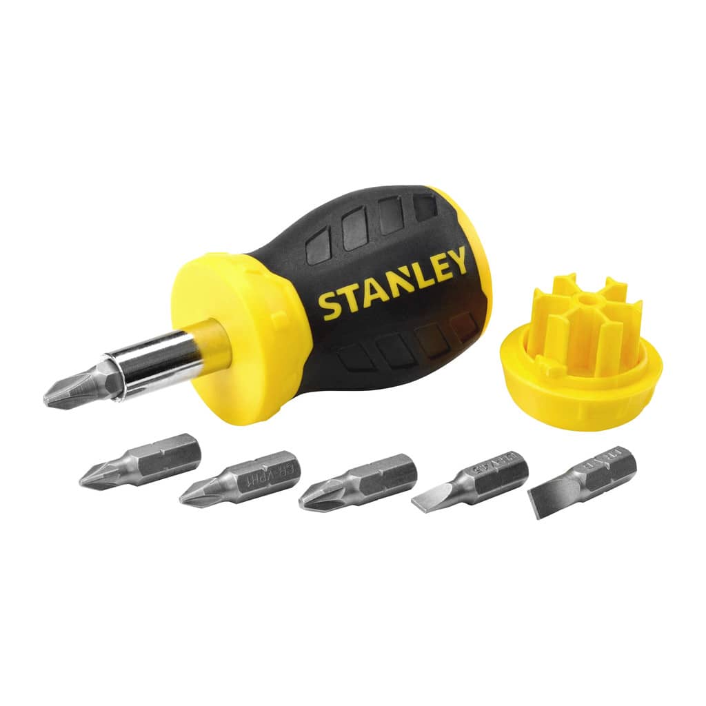 Stanley 0-66-357 – STANLEY® multibitový skrutkovač + 6 bitov
