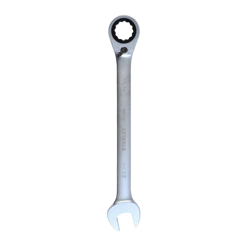 Stanley 1-17-374 – Ráčňový očkoplochý kľúč s prepínacou páčkou 30 mm