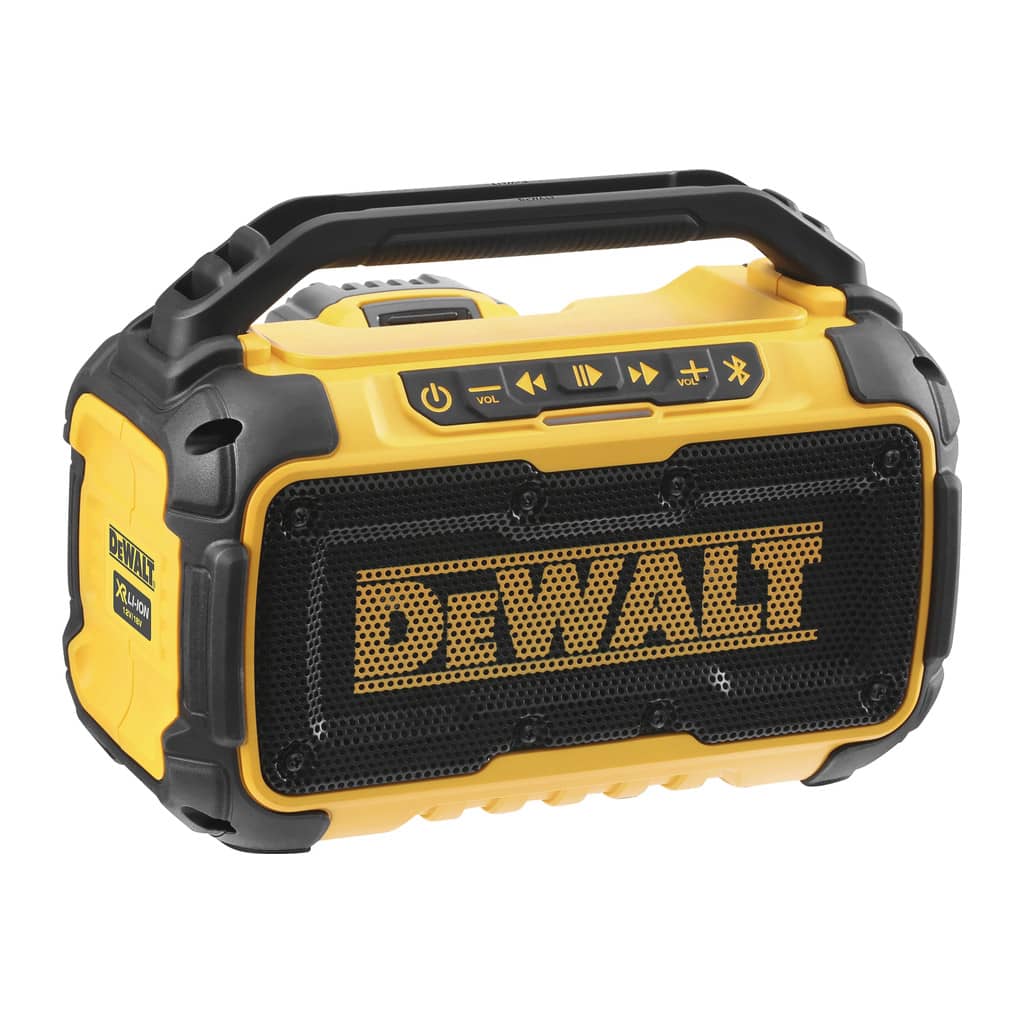 DeWalt DCR011 - Bluetooth reproduktor 10,8-18V XR Premium, bez aku a nabíjačky