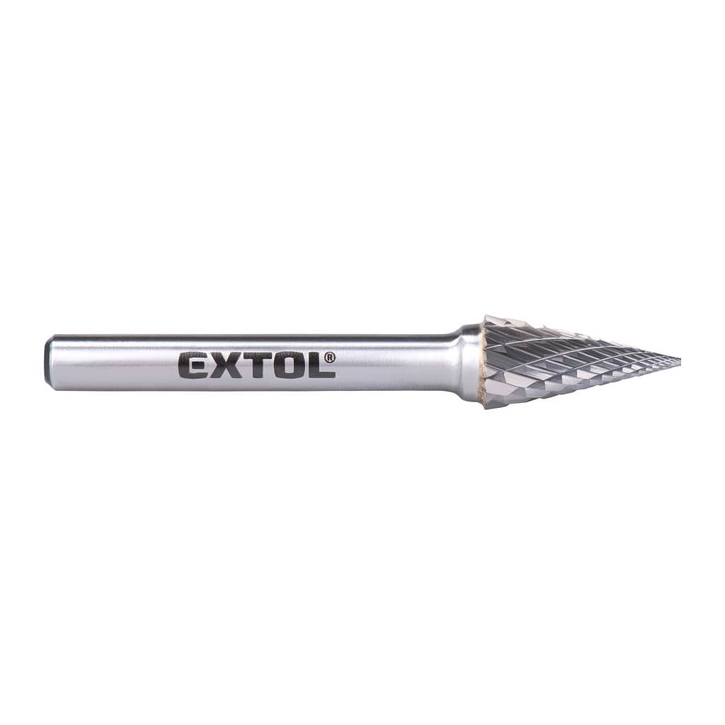 Extol Industrial 8703794 – Fréza karbidová kónická špicatá, pr.10mm