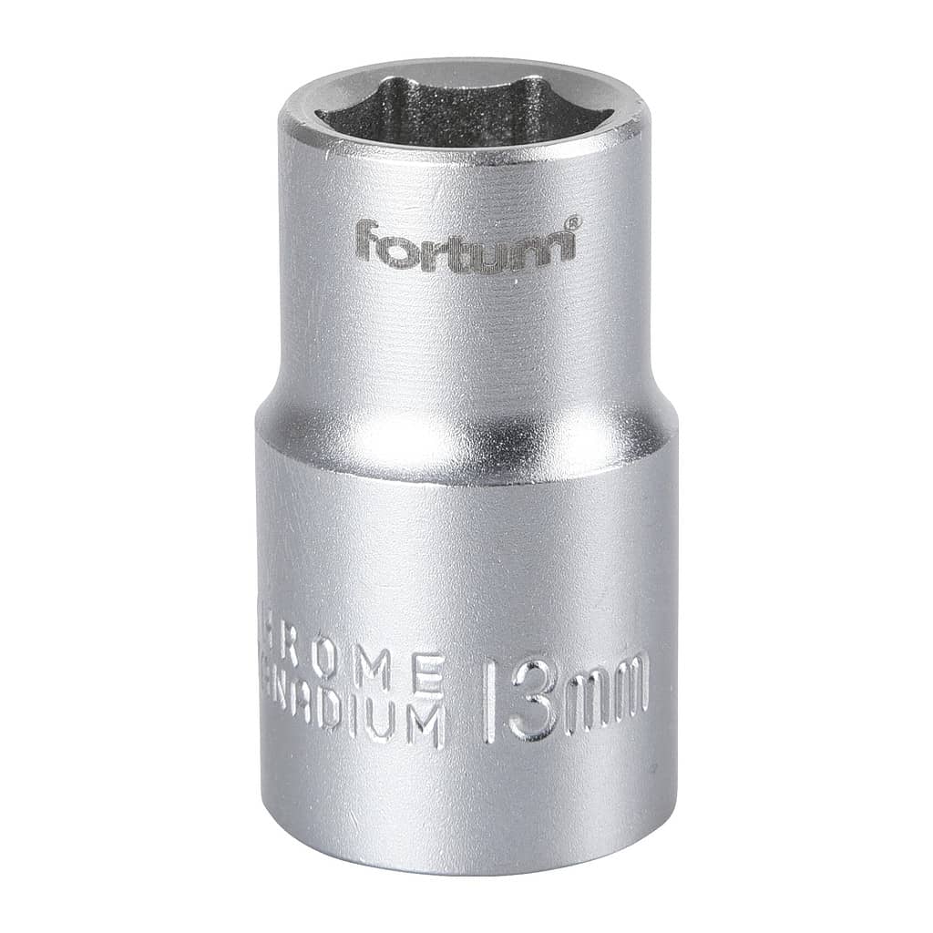 Fortum 4700413 - Hlavica nástrčná, 13mm, 1/2”