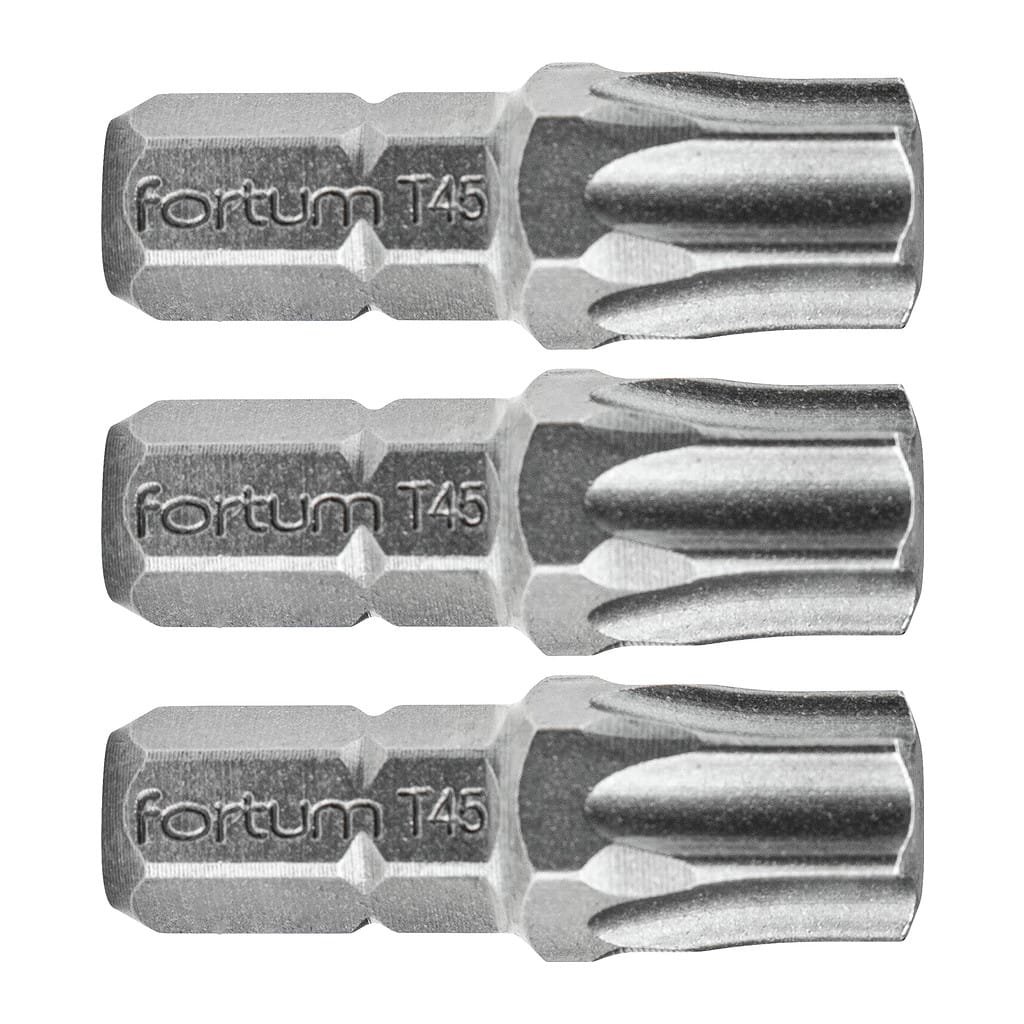 Fortum 4741445 – Bit torx 3ks, T 45x25mm