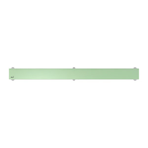 AlcaPlast GL1202-1050 - GLASS – Rošt pre líniový podlahový žľab, sklo-zelená