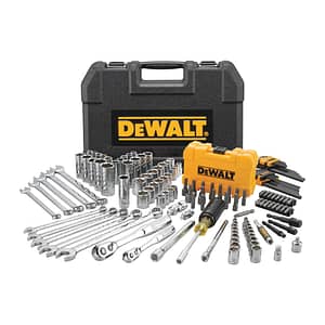 DeWalt DWMT73802-1 - 142-dielna sada hlavíc, bitov a kľúčov s ráčňou 1/4" a 3/8"