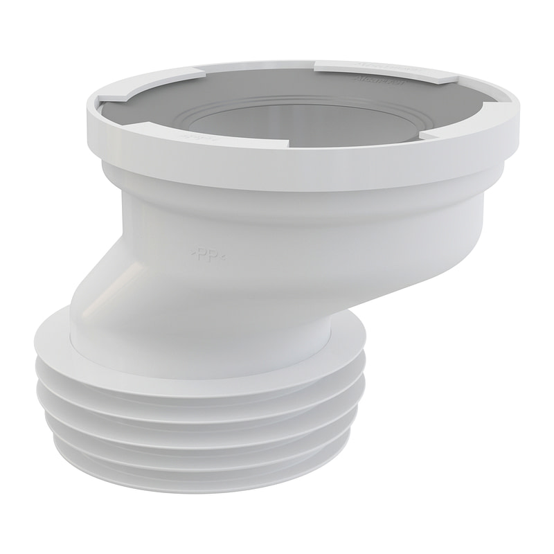 AlcaPlast A991-40 - Dopojenie k WC excentrické 40 mm