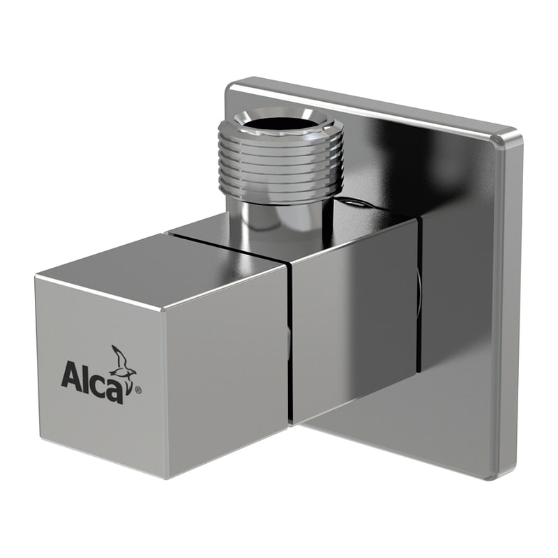 AlcaPlast ARV002 - Ventil rohový 1/2"×3/8", hranatý