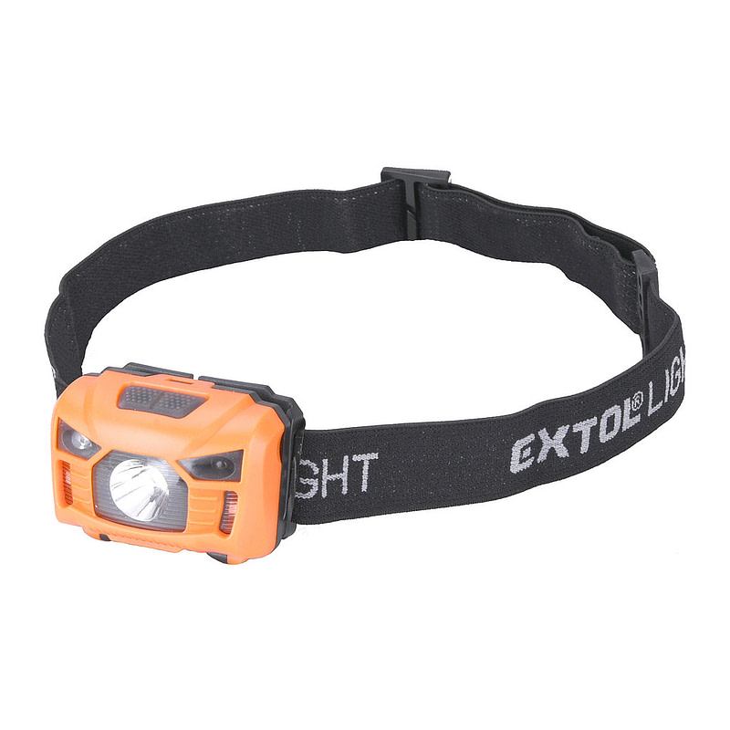 Extol Light 43180 - Čelovka nabíjateľná 3W LED, 3,7V/1,2Ah Li-ion