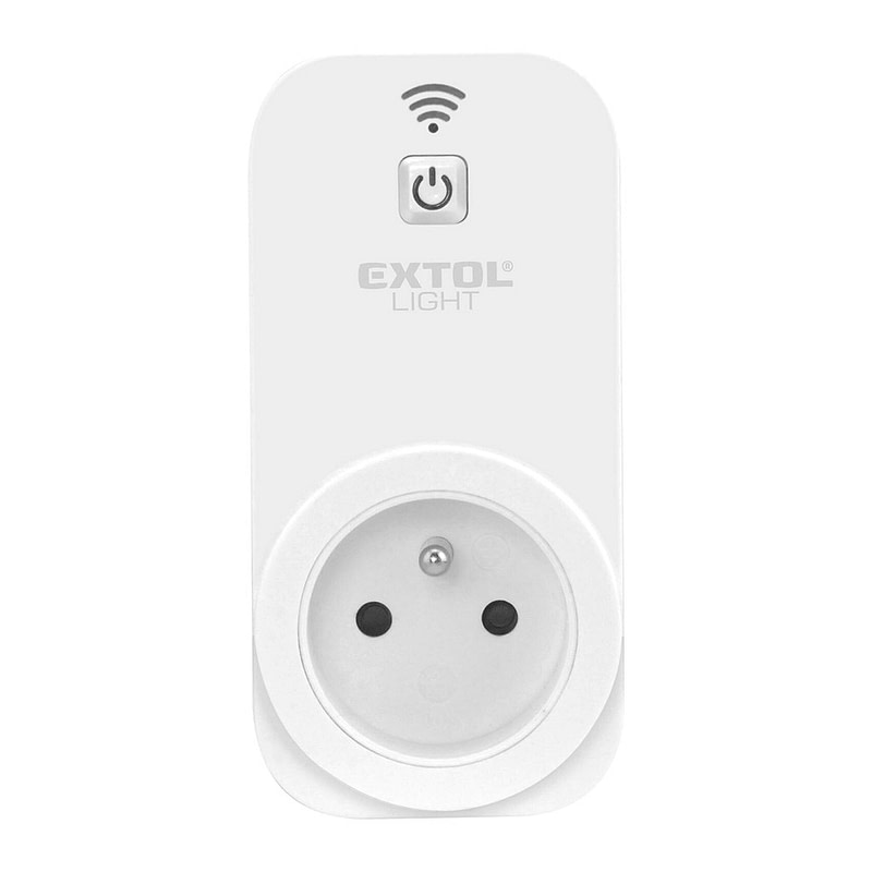 Extol Light 43800 - Zásuvka diaľkovo ovládaná cez Wi-Fi