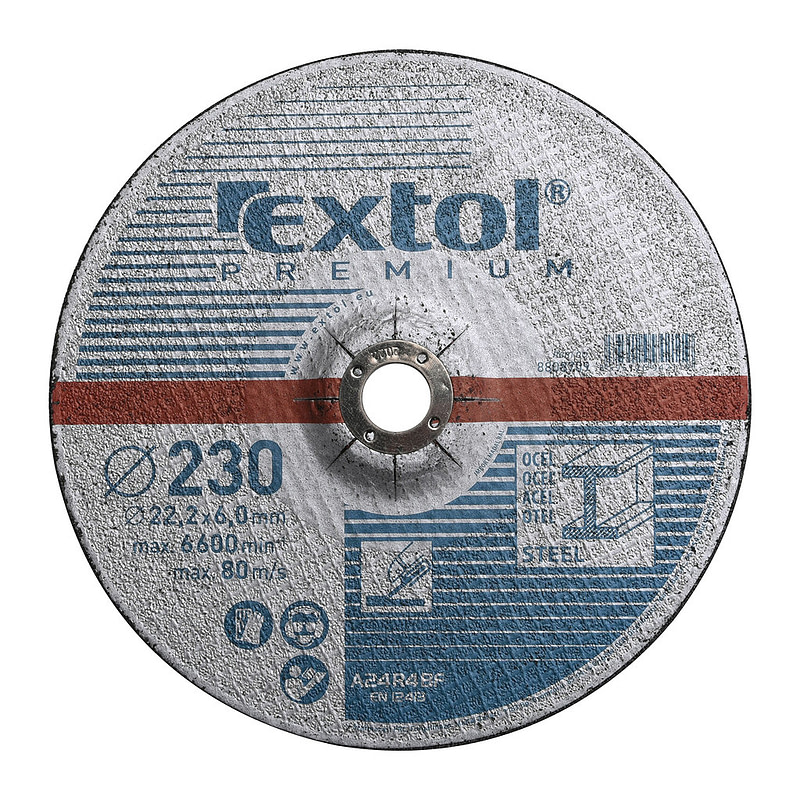 Extol Premium 8808709 - Kotúč brúsny na kov, 230x6,0mm