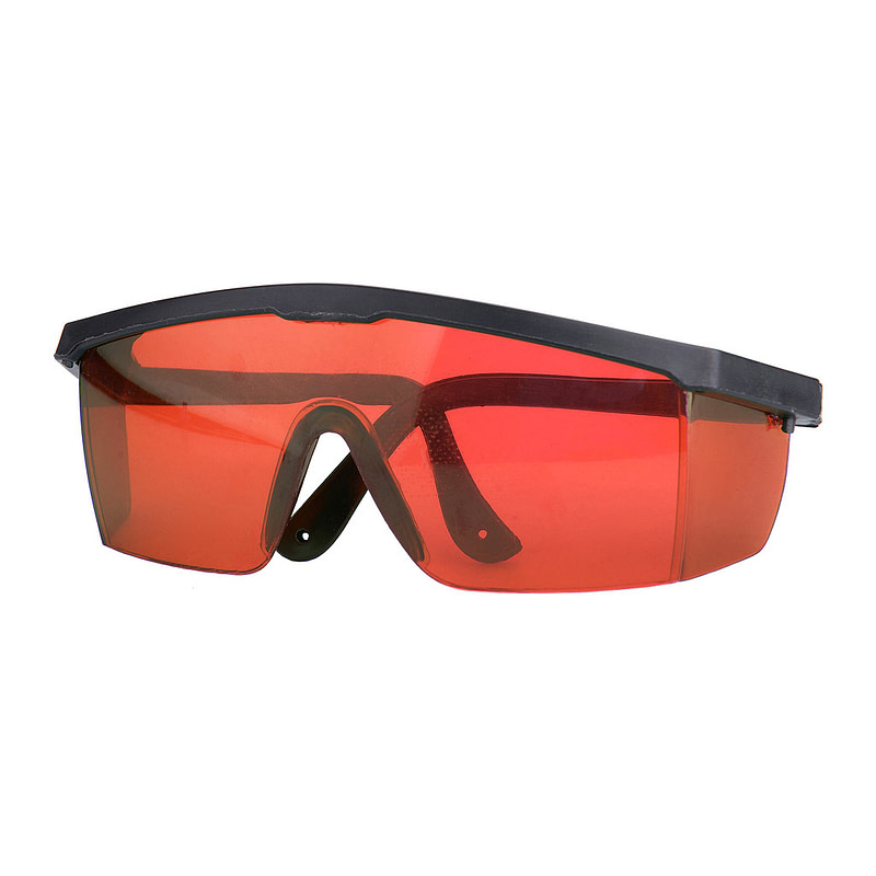 Extol Premium 8823398 - Okuliare k laserovej vodováhe, červené