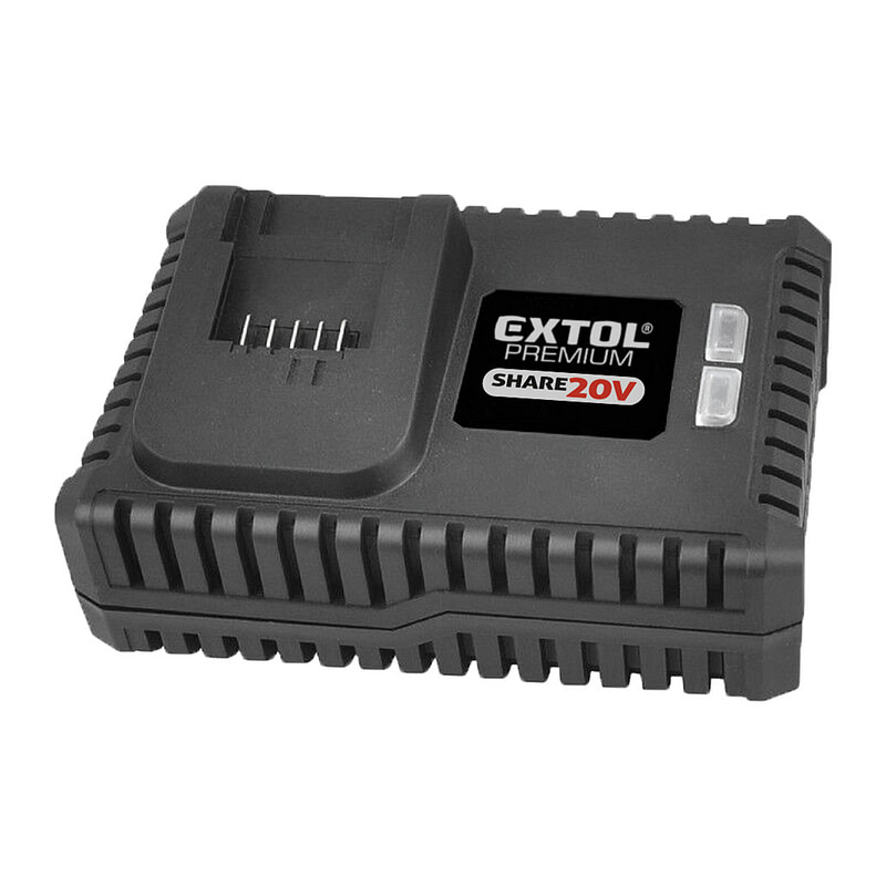 Extol Premium 8891892 - Nabíjačka akumulátorov Share20V, 4A