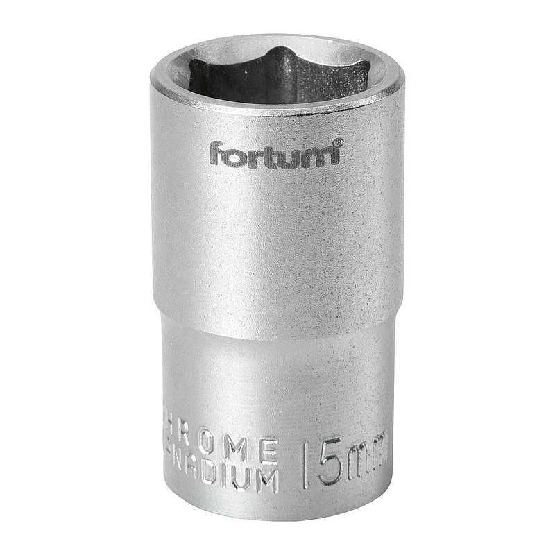 Fortum 4700415 - Hlavica nástrčná, 15mm, 1/2”