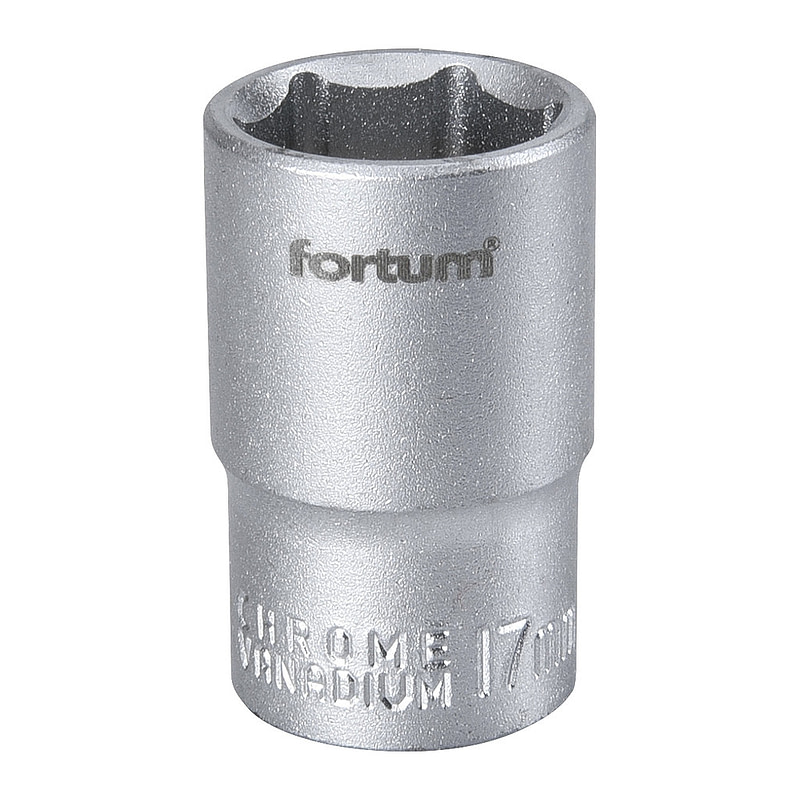 Fortum 4700417 - Hlavica nástrčná, 17mm, 1/2”