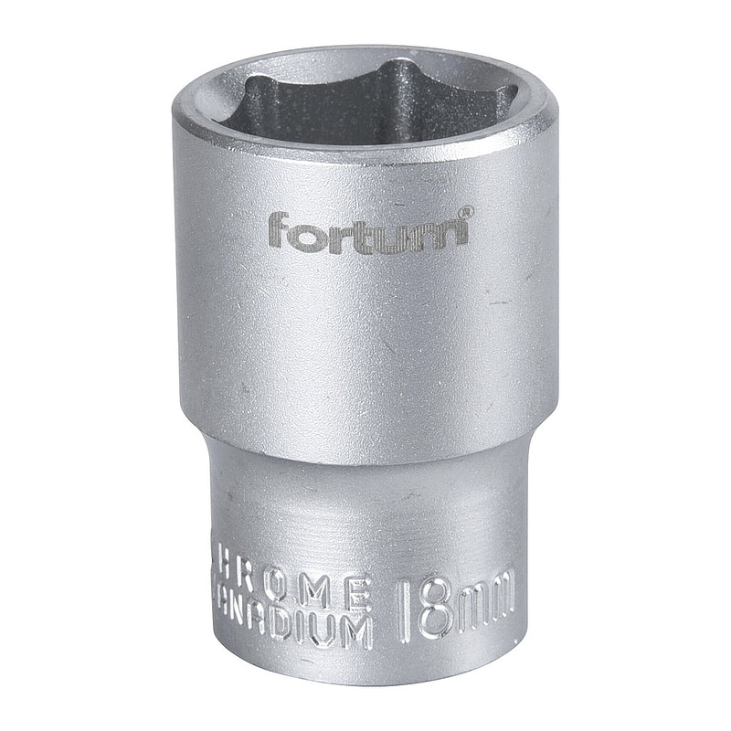 Fortum 4700418 - Hlavica nástrčná, 18mm, 1/2”
