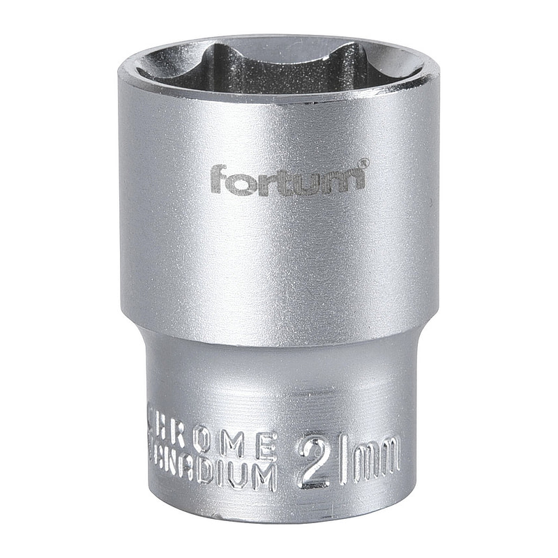 Fortum 4700421 - Hlavica nástrčná, 21mm, 1/2”