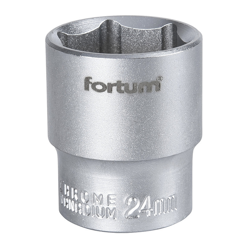 Fortum 4700424 - Hlavica nástrčná, 24mm, 1/2”