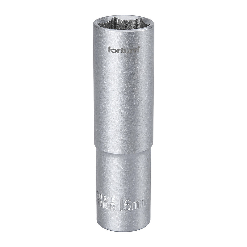 Fortum 4700516 - Hlavica nástrčná predĺžená, 16mm, 1/2”