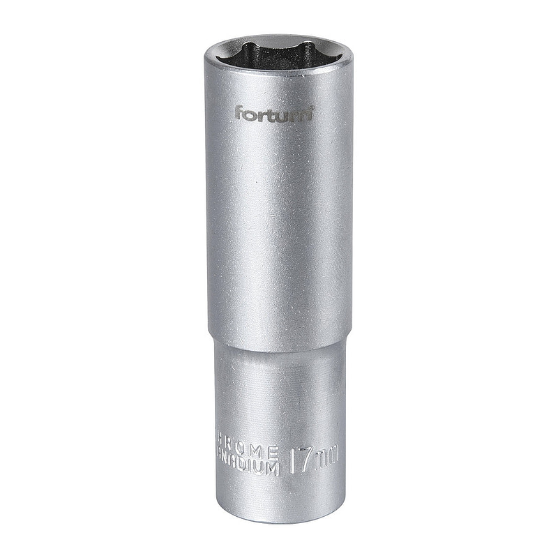 Fortum 4700517 - Hlavica nástrčná predĺžená, 17mm, 1/2”