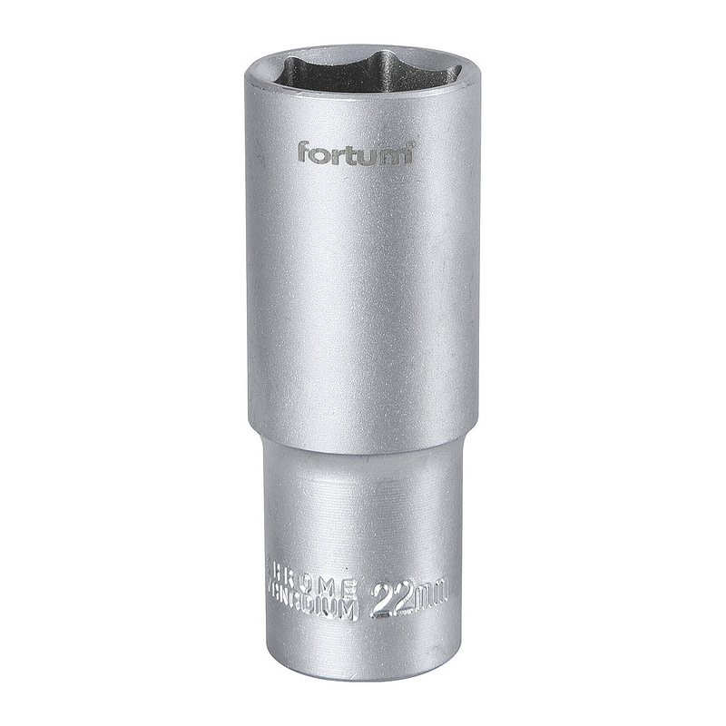 Fortum 4700522 - Hlavica nástrčná predĺžená, 22mm, 1/2”