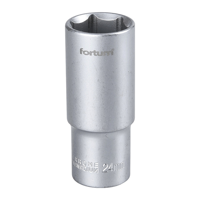 Fortum 4700524 - Hlavica nástrčná predĺžená, 24mm, 1/2”