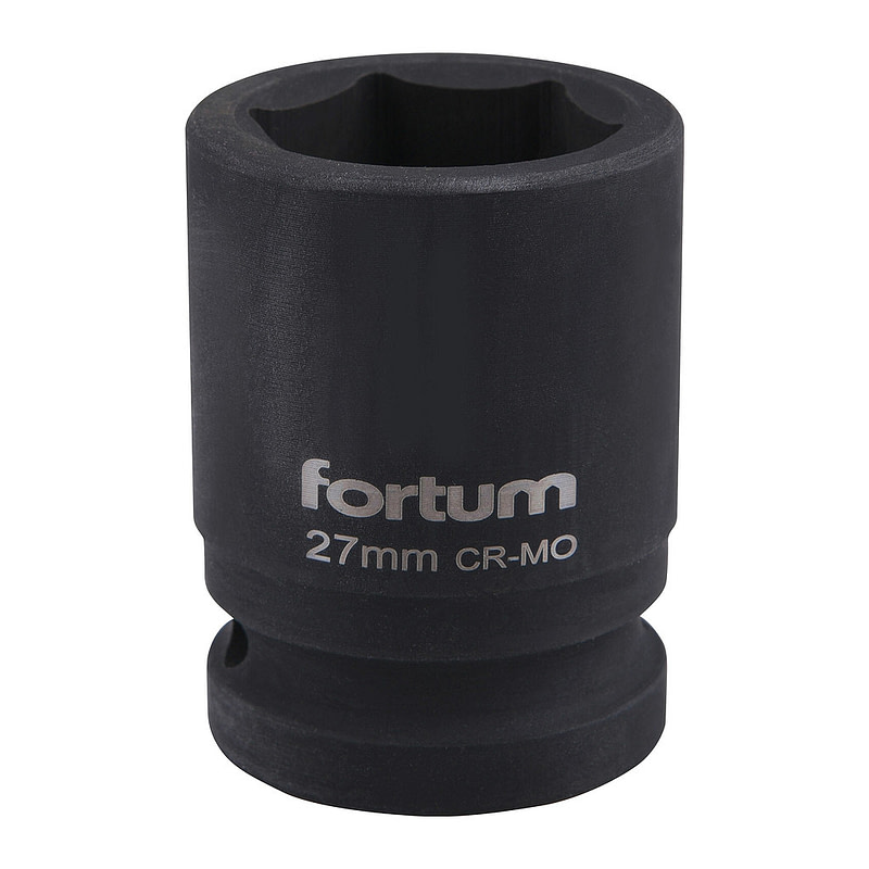 Fortum 4703027 - Hlavica nástrčná rázová, 27mm, 3/4”