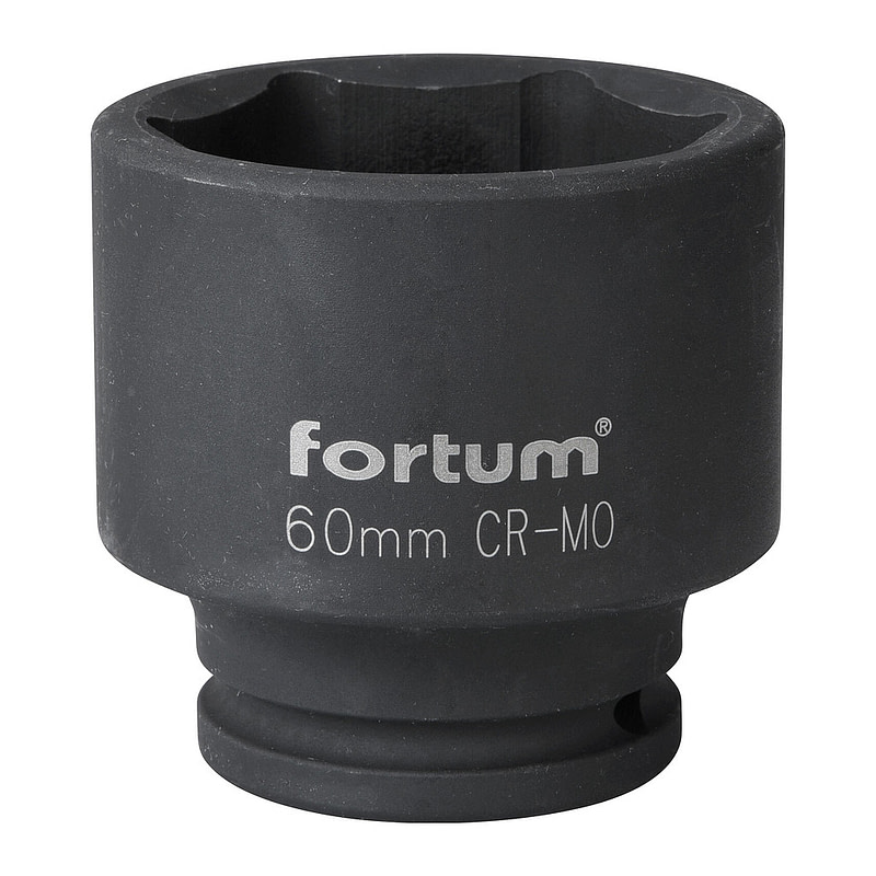 Fortum 4703060 - Hlavica nástrčná rázová, 60mm, 3/4”
