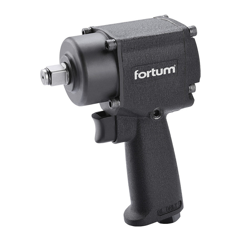 Fortum 4795010 - Uťahovač príklepový pneumatický kompaktný, max. uťahovací moment 610Nm