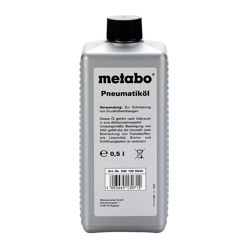 Metabo 0901008540 - Špeciálny olej pre vzduchové nástroje, 0,5 l
