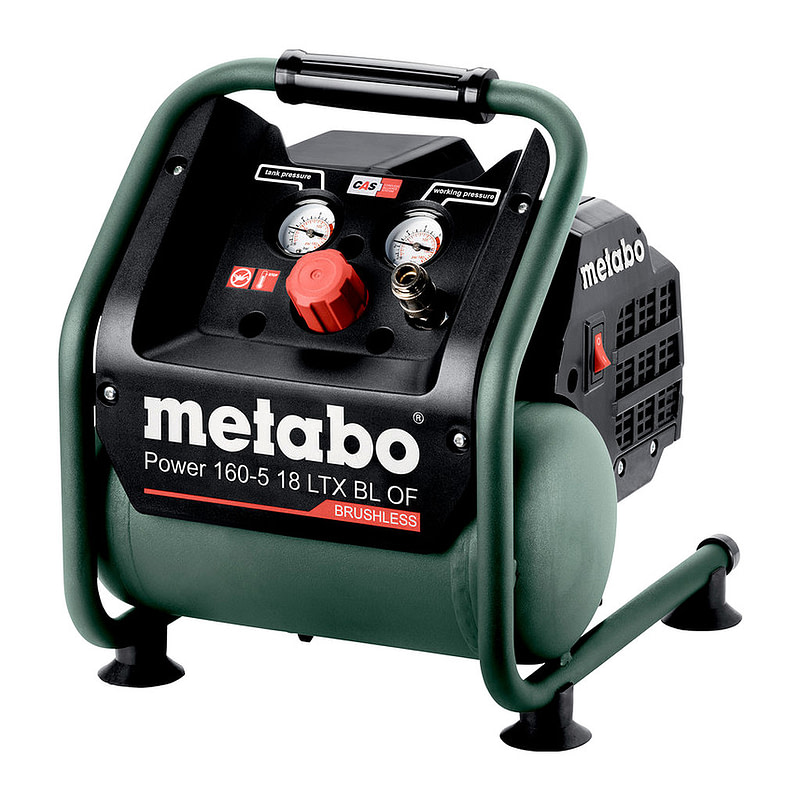 Metabo 601521850 - Power 160-5 18 LTX BL OF - AKU kompresor, 18V, Kartón
